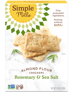 Simple Mills Rosemary & Sea Salt Crackers - Main