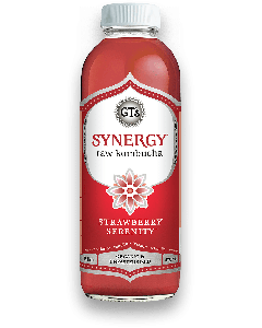 GT's Organic Synergy Raw Kombucha, Strawberry Serenity