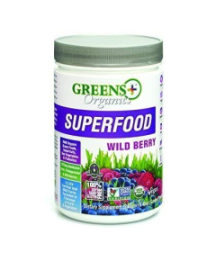 Greens Plus Organic Superfood Wild Berry, 8.5 oz.