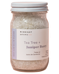 Midnight Paloma Tea Tree + Juniper Bath Soak, 4 oz. 