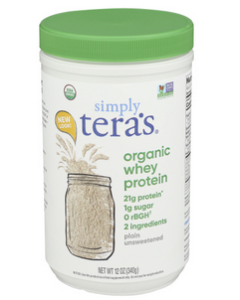 Tera's Whey Organic Plain Whey Protein
