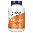 NOW Foods L-Carnitine 1000 mg - 100 Tablets