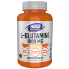 NOW Foods L-Glutamine, Double Strength 1000 mg - 120 Veg Capsules