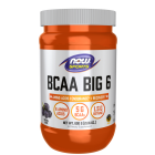 NOW Foods BCAA Big 6, Grape Flavor Powder - 600 g