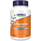 NOW Foods L-Tyrosine 500 mg - 120 Capsules
