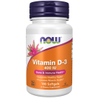 NOW Foods Vitamin D-3 400 IU - 180 Softgels