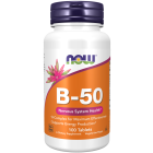 NOW Foods Vitamin B-50 - 100 Tablets
