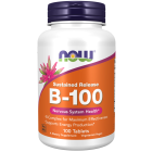 NOW Foods Vitamin B-100 Sustained Release - 100 Tablets