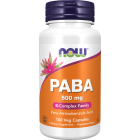 NOW Foods PABA 500 mg - 100 Veg Capsules