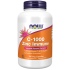 NOW Foods C-1000 Zinc Immune - 180 Veg Capsules
