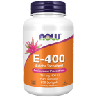 NOW Foods Vitamin E-400 D-Alpha Tocopheryl - 250 Softgels