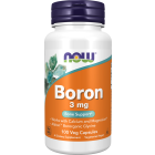 NOW Foods Boron 3 mg - 100 Veg Capsules