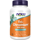 NOW Foods Tri-Chromium™ 500 mcg with Cinnamon - 180 Veg Capsules