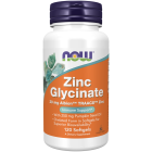 NOW Foods Zinc Glycinate - 120 Softgels