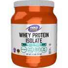 NOW Foods Whey Protein Isolate, Unflavored Powder - 1.2 lb.