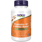NOW Foods Probiotic-10™ & Bifido Boost™ - 90 Veg Capsules