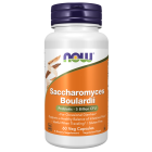 NOW Foods Saccharomyces Boulardii - 60 Veg Capsules