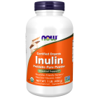 NOW Foods Inulin Prebiotic Pure Powder, Organic - 1 lb.
