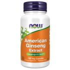 NOW Foods American Ginseng Extract - 100 Veg Capsules