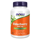 NOW Foods Elderberry 500 mg - 120 Veg Capsules
