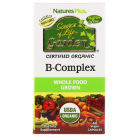 Nature's Plus Source of Life Garden Vitamin B Complex, 60 Capsules