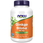 NOW Foods Ginkgo Biloba 60 mg - 240 Veg Capsules