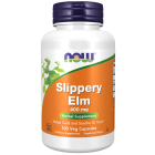 NOW Foods Slippery Elm 400 mg - 100 Veg Capsules