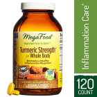 MegaFood Tumeric Strength for Whole Body, 120 Tablets