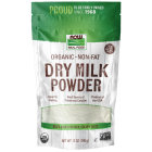 NOW Foods Non-Fat Dry Milk Powder, Organic - 12 oz.