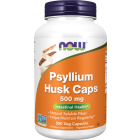 NOW Foods Psyllium Husk Caps 500 mg - 500 Veg Capsules