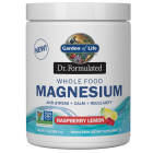 Garden of Life Dr. Formulated Whole Food Magnesium Powder, Raspberry Lemon Flavor, 7 oz.