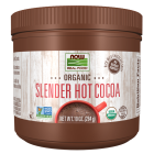 NOW Foods Slender Hot Cocoa, Organic - 10 oz.