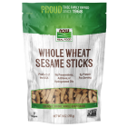 NOW Foods Whole Wheat Sesame Sticks - 9 oz