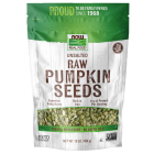 NOW Foods Pumpkin Seeds, Raw & Unsalted - 16 oz.