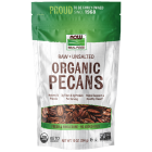 NOW Foods Pecans, Organic, Raw & Unsalted - 10 oz.