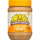 SunButter No Sugar Added Sunflower Butter - Front view