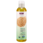 NOW Foods Sesame Seed Oil, Organic - 8 fl. oz.