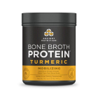 Ancient Nutrition Bone Broth Turmeric Mobilizing Powder in a black and gold container.
