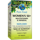 Natural Factors Whole Earth & Sea, Women's 50+ Multivitamin & Mineral, 60 Tablets