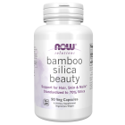 NOW Foods Bamboo Silica Beauty - 90 Veg Capsules