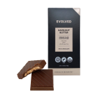 Evolved Hazelnut Butter Filled Chocolate Bar - Front view