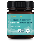 Melora UMF8+ Manuka Honey Jar - Front view