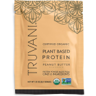 Truvani Organic Plant Based Protein Powder Peanut Butter - Front view