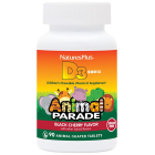 Nature's Plus Animal Parade Children's Vitamin D-3, 500 IU, Sugar Free,  90 Chewable Animals
