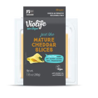 Violife Mature Cheddar Slices - Main