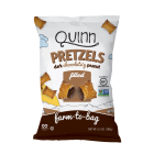 Quinn Chocolate Peanut Butter Filled Pretzel Nuggets, 6.5 oz.