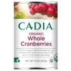 Cadia Organic Whole Cranberries