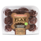 Flax4Life Chocolate Brownie Mini Muffins, 12 Count