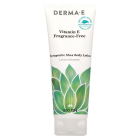 Derma E Shea Body Lotion, Fragrance-Free & Therapeutic - Bottle