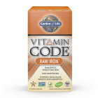 Garden of Life Vitamin Code RAW Iron, 30 Capsules
